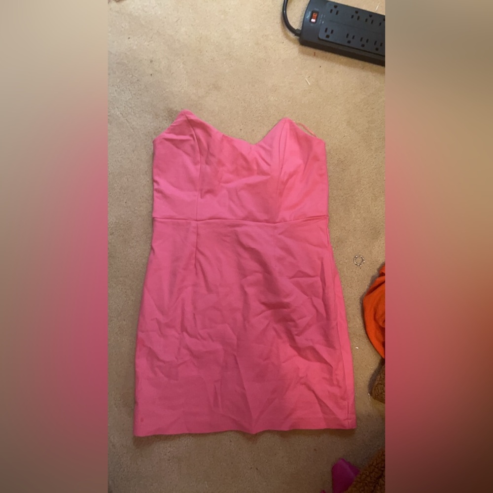Pink dress